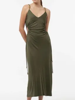 Manning Cartell Tuning in Chain Dress Green Size 12 for rent on The Volte - image 2