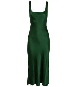 Bec & Bridge Martini Club Midi Dress Green Size 10 for rent on The Volte - image 4