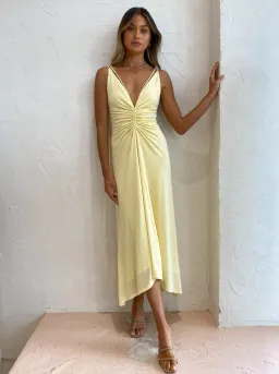 Significant Other Sassari Dress Lemon Size 12 for rent on The Volte - image 5