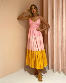 Steele Leora Dress Multi Size 8  for rent on The Volte - image 2