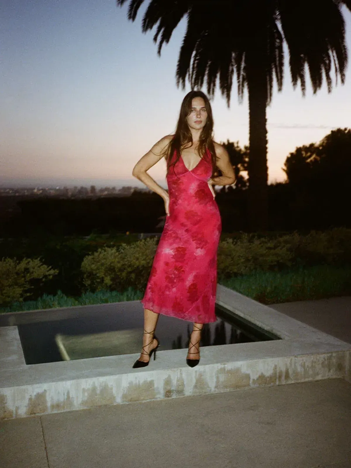 Realisation Par The Marie Dress  in Anastasia Rose Size 8 for rent on The Volte - main image