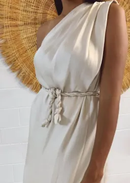 Bianca Spender Ibiza Dress Stone Size 1 / Au 8 for rent on The Volte - image 3