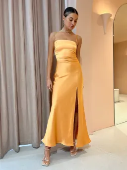 Bec & Bridge Nadia Maxi Dress Orange Size 8 / S for rent on The Volte - image 1