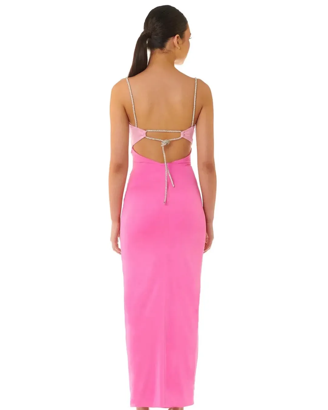 Eliya The Label Zora Dress Pink Size M / Au 10 for rent on The Volte - main image