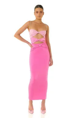 Eliya The Label Zora Dress Pink Size M / Au 10 for rent on The Volte - image 1