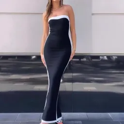 Bianca and Bridgett Ashley Dress Black Size 8  for rent on The Volte - image 1