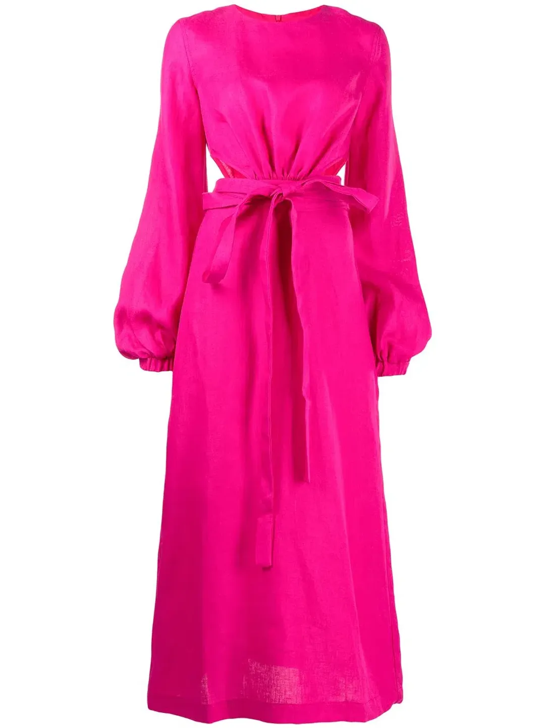Bondi Born Belize Cut Out Maxi Dress Pink Size 6 for rent on The Volte - main image