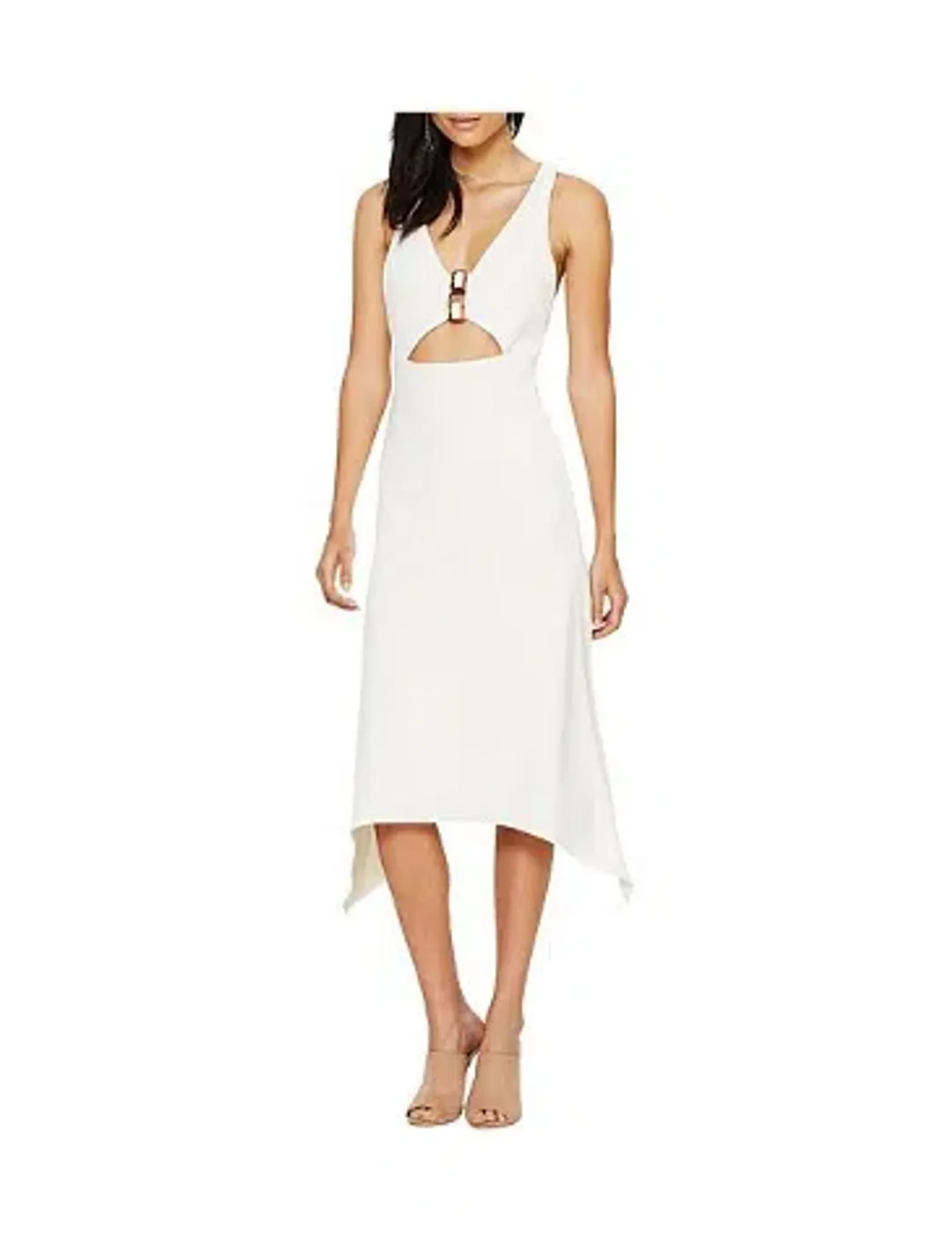 Bec & Bridge Natures Element Cut Out Dress White size 8 for rent on The Volte - main image