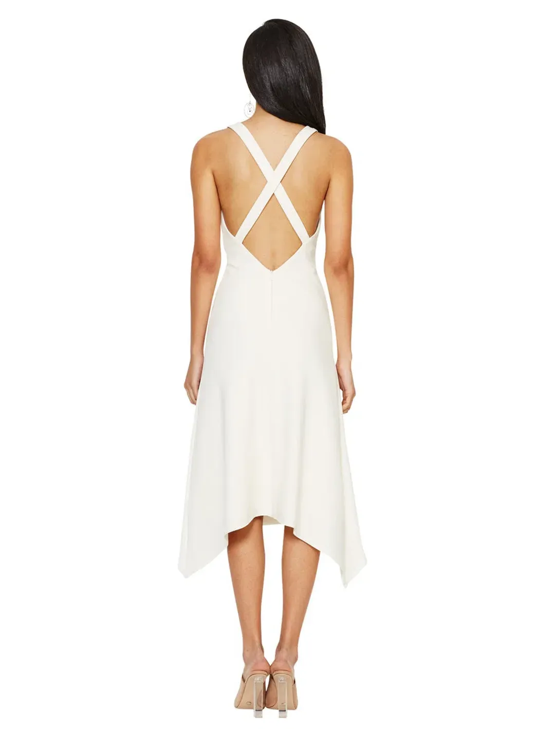 Bec & Bridge Natures Element Cut Out Dress White size 8 for rent on The Volte - main image