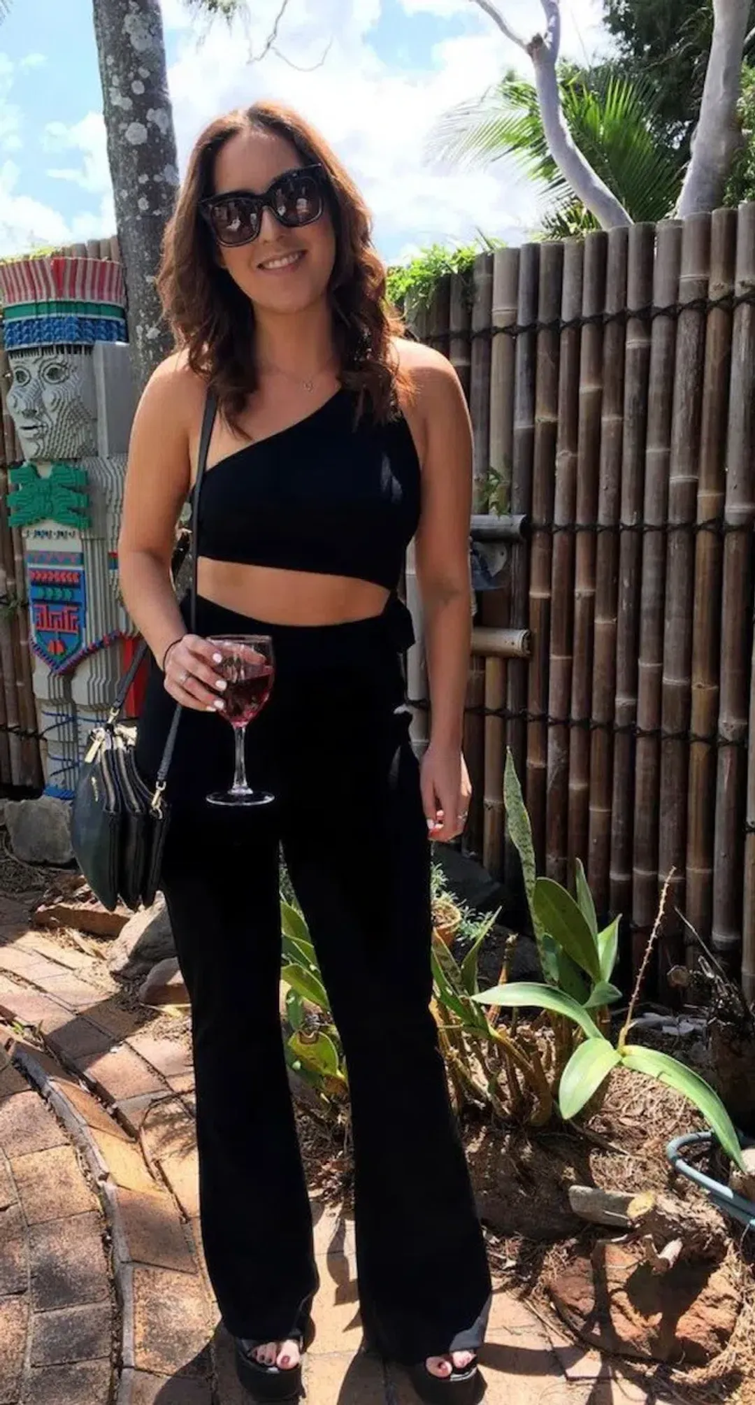 Bec & Bridge Onyx Jumpsuit Black size 8 for rent on The Volte - main image