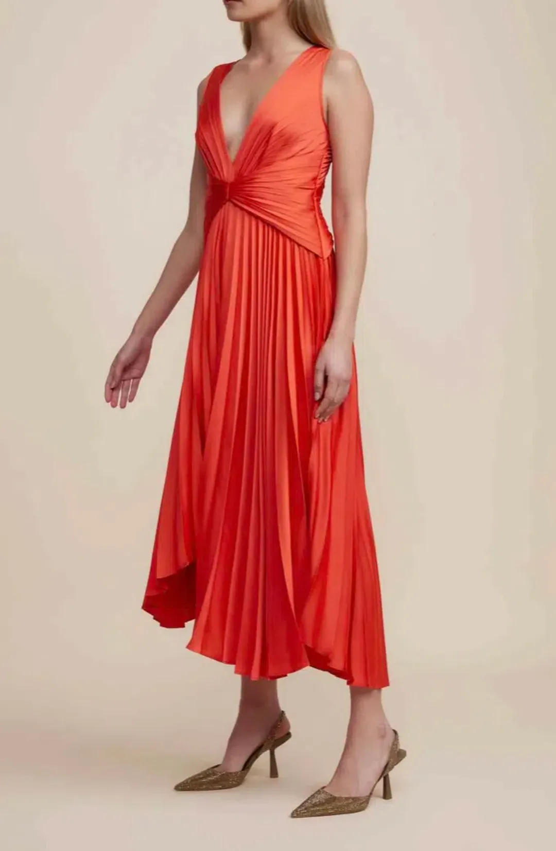 ACLER   Darley Dress   Watermelon/Red    Size 10 for rent on The Volte - main image
