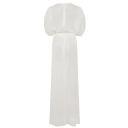 All That Remains Jean Dress White Size 10 for rent on The Volte - image 4