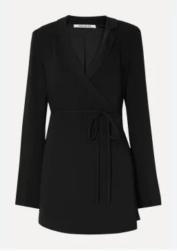 ORSEUND IRIS Boxy Wrap Mini Dress Size 10 for rent on The Volte - image 3