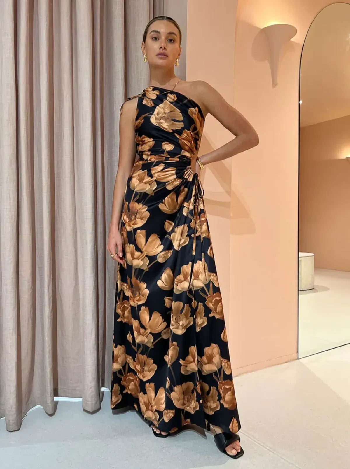 Sonya Moda Nour Marbella Maxi Dress Floral Size 12 for rent on The Volte - main image