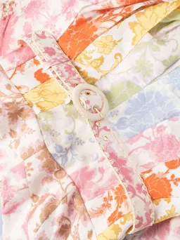 Zimmermann Postcard Spliced Midi Dress Size 1/Au 10 for rent on The Volte - image 6