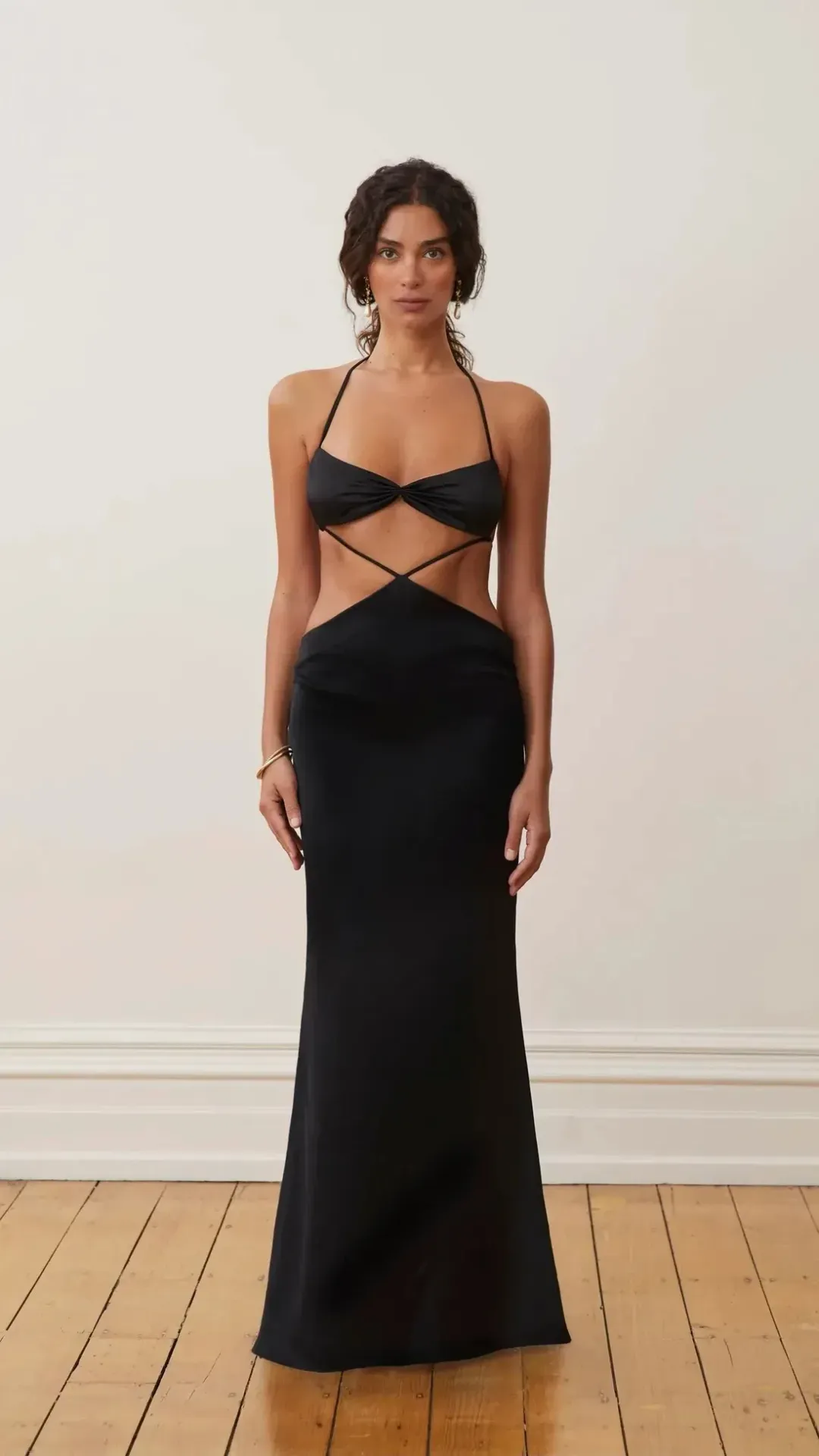 Arcina Ori Vanessa Dress Black Size AU 6 for rent on The Volte - main image