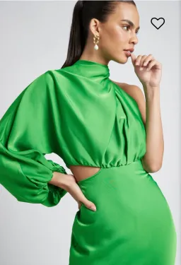 Sheike Olivia Maxi Forest Green Size 8 for rent on The Volte - image 2