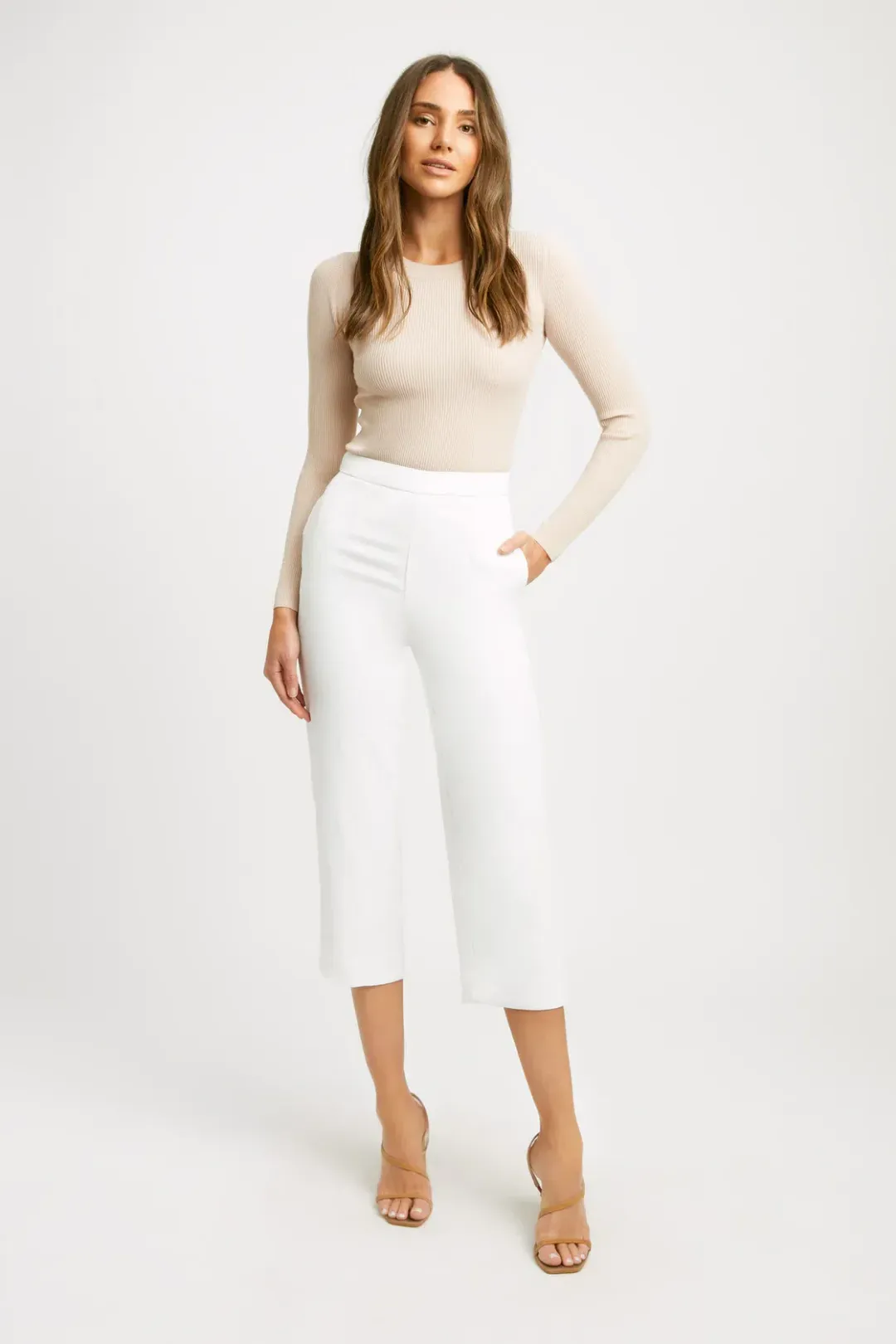 Kookai Oyster Pants White Size 38 / Au 10 for rent on The Volte - main image