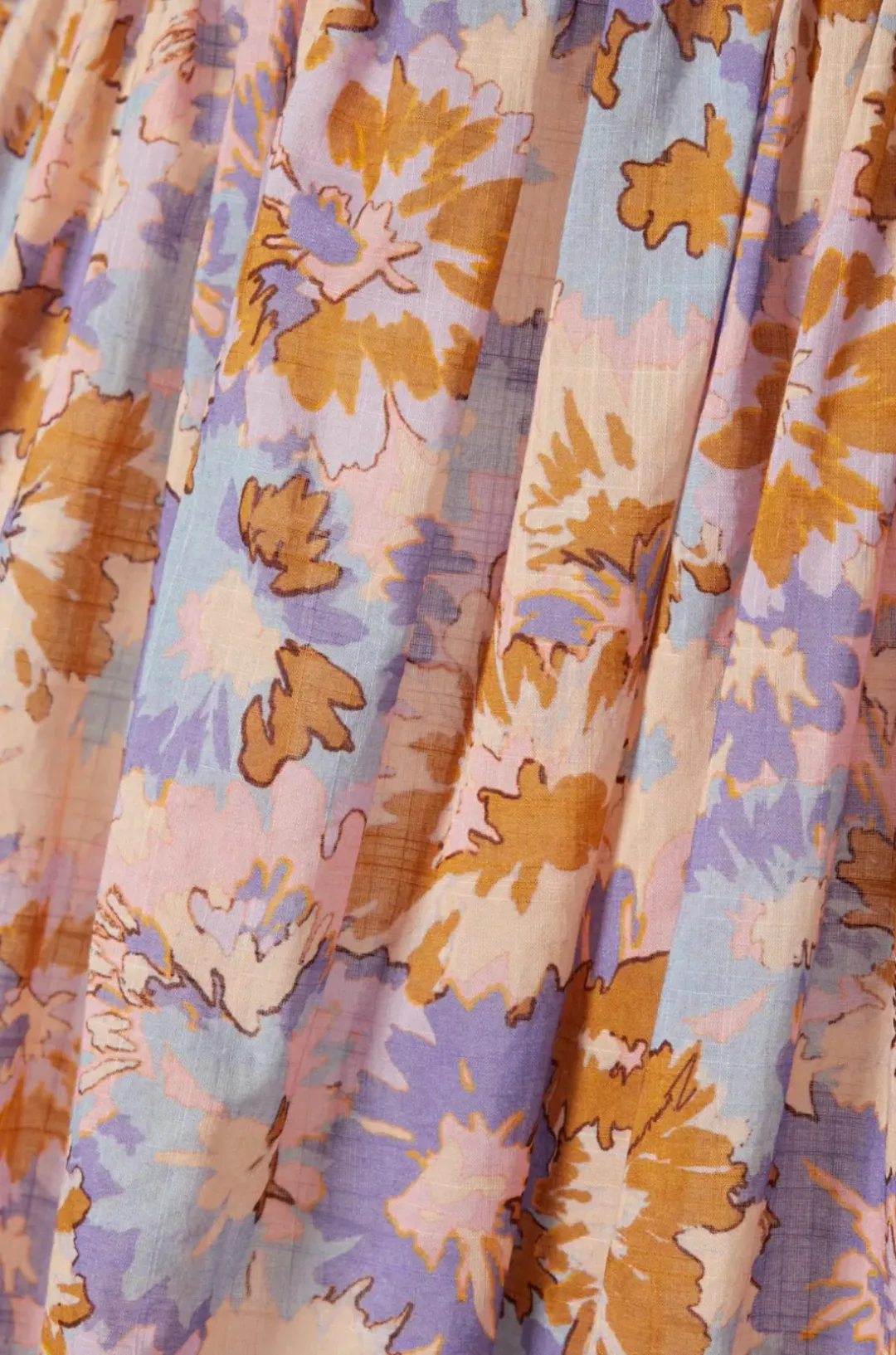 Zimmermann Violet Twist Front Midi Dress Floral Size 4/ Au 16 for rent on The Volte - main image