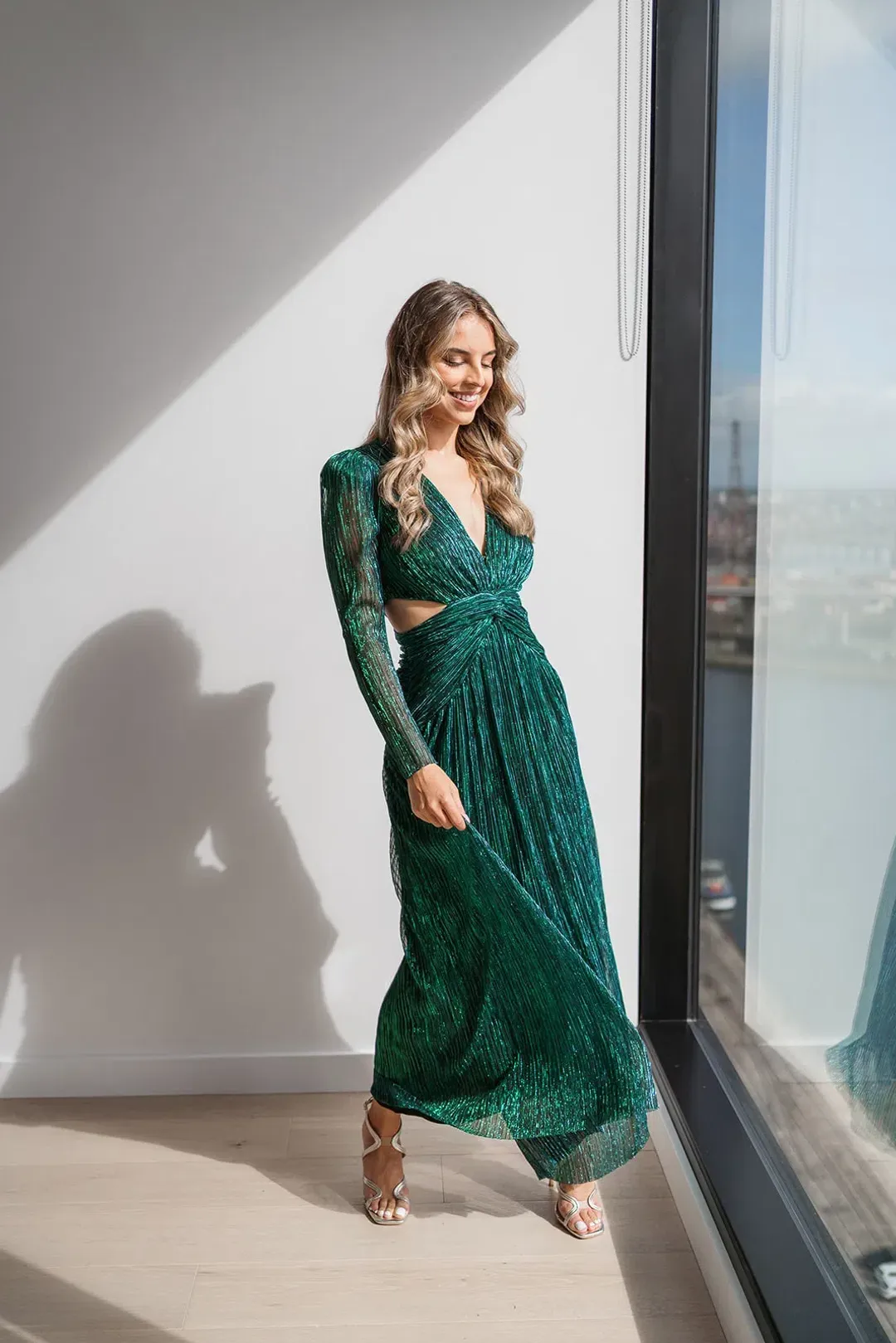 Sheike Sold Out Style Millenium Dress Green Size AU 6  for rent on The Volte - main image