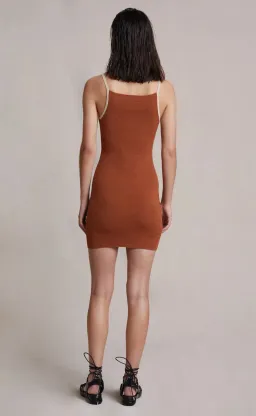 Bec and Bridge Oasis Knit Mini Brown Size AU 8 for rent on The Volte - image 2