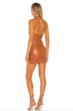 Nookie x Revolve Barbella Mini Dress in Tan Size S / Au 8 for rent on The Volte - image 3