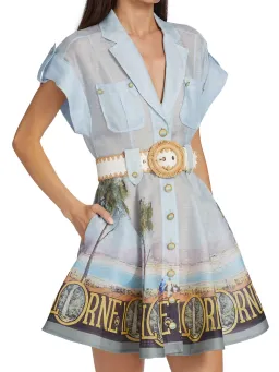 Zimmermann Postcard Dress Print Size 0P/Au 6 for rent on The Volte - image 3