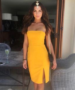 Kookai Honey Dress Yellow Size 8 for rent on The Volte - image 2