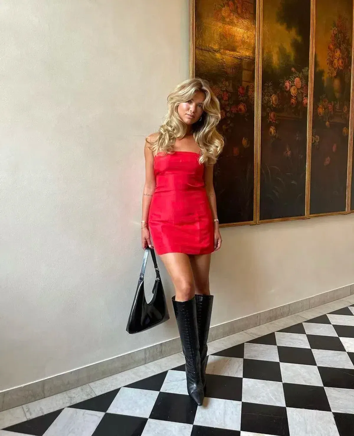 Realisation Par The Uta Mini Dress Red Size S / Au 8 for rent on The Volte - main image