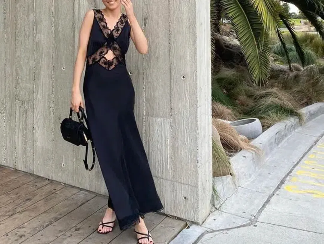 Sir the Label Aries Dress Black Size AU 8 for rent on The Volte - main image