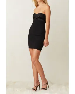 Bec & Bridge Shore Break Mini Dress Black Size AU 8 for rent on The Volte - image 2