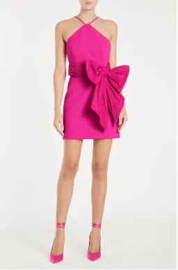 Rebecca Vallance Cupid's Bow Mini Dress Pink  Size 8 for rent on The Volte - image 2
