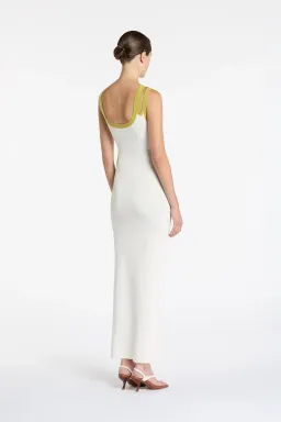 Sir The Label Evalina Cut Out Dress In Citrus Size 1/Au 8 for rent on The Volte - image 3