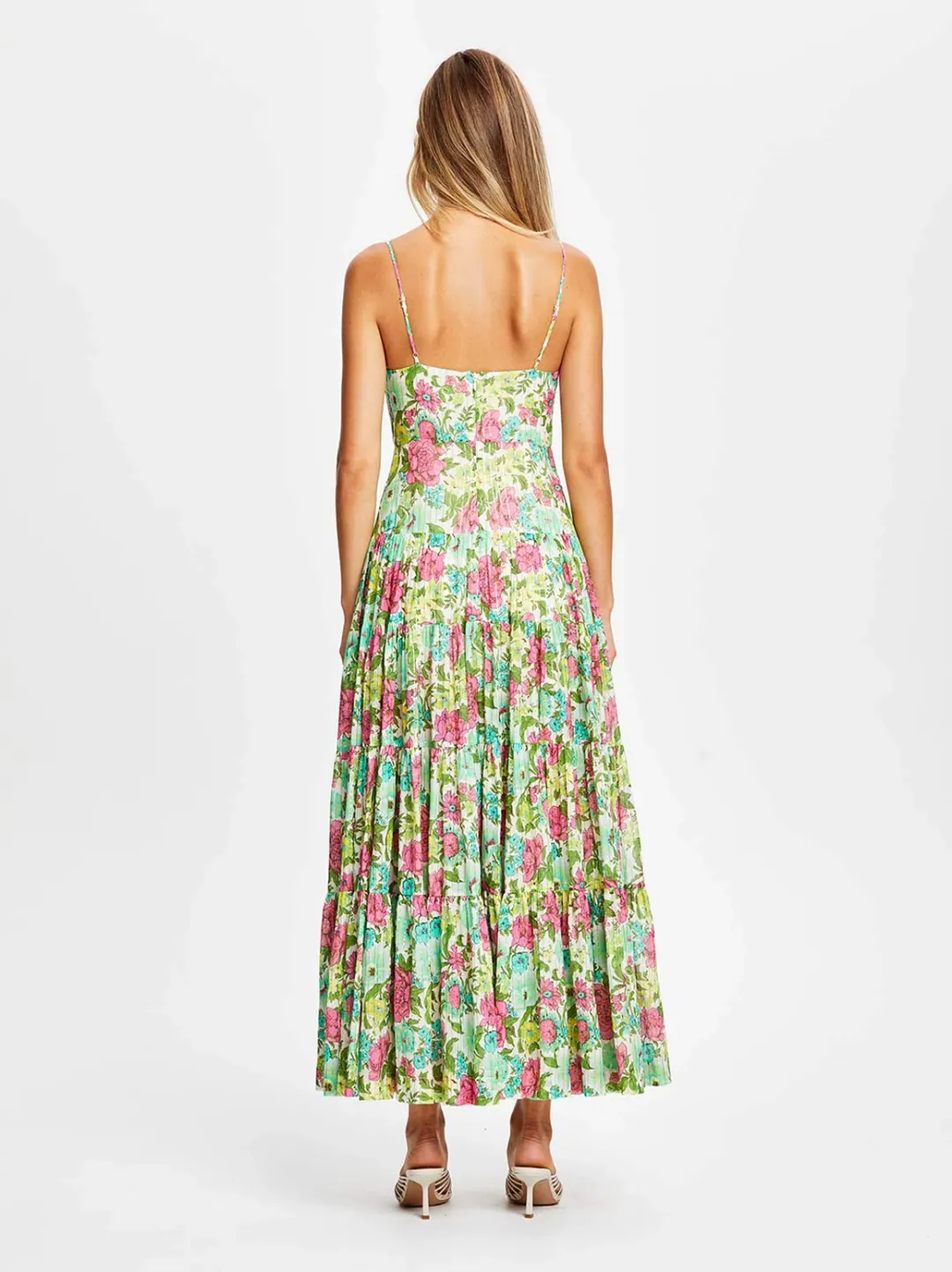 Alice McCall Multi Wildflowers Maxi Dress Print Size AU 6 for rent on The Volte - main image