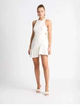 Sheike Isla Mini Dress White Size 8 / S for rent on The Volte - image 1