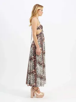 Alice McCall Havana Affair Midi Dress Tigers Eye Size 12 / L for rent on The Volte - image 4