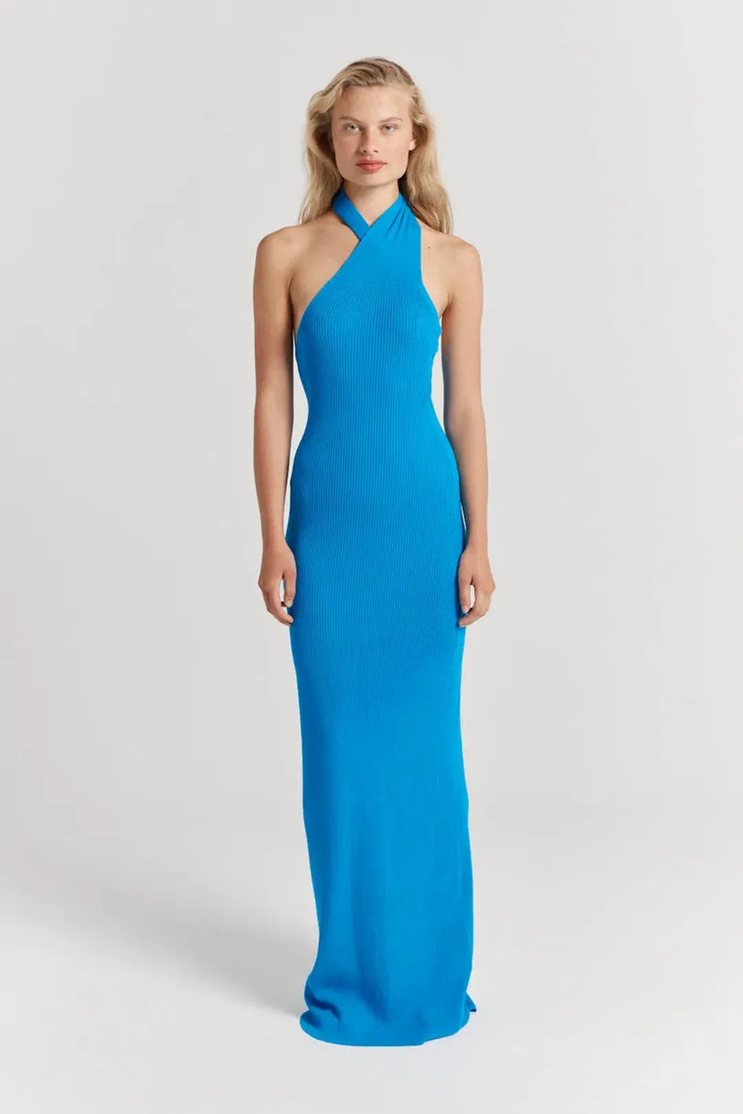 Henne Bambi Dress Blue Size 8 for rent on The Volte - main image