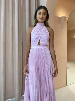 Lidee Renaissance Gown in Pink Size 6 for rent on The Volte - image 4