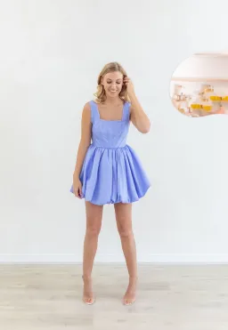 Aje Suzette Bubble Mini Lavender Size 8  for rent on The Volte - image 1