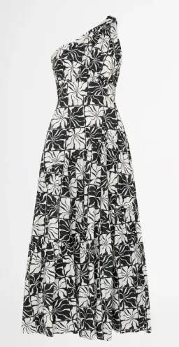Sheike Magnolia Maxi Dress Black/White Size 10 / M for rent on The Volte - image 4