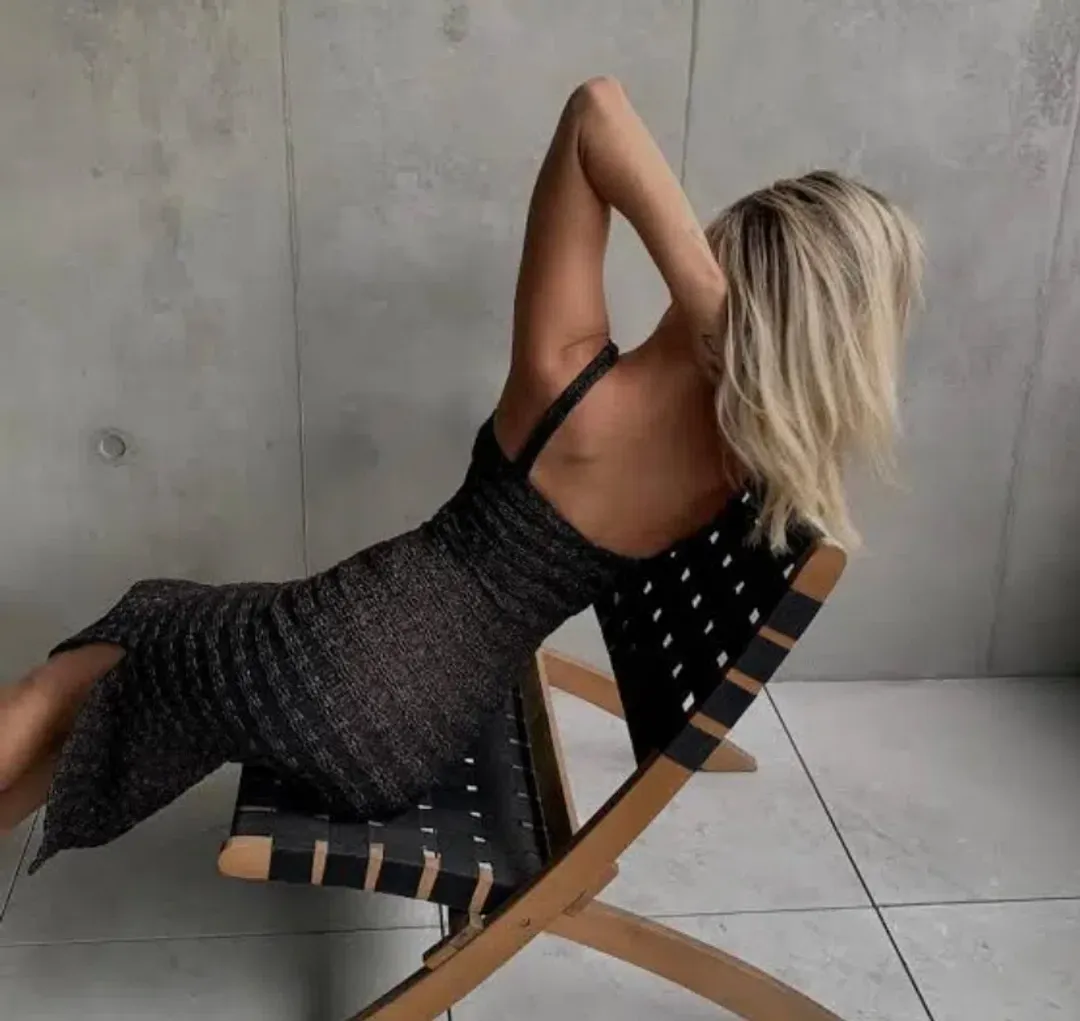 Suboo Nadine Stretch Midi Dress Black Size 10 for rent on The Volte - main image