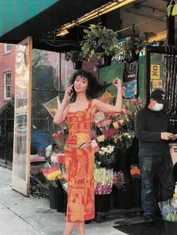 Miaou Imogene Corset and Moni Skirt Set Orange Size M / Au 10 for rent on The Volte - image 5