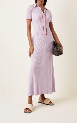 Anna Quan Laurel Penelope Midi Lilac Orchid Dress Size AU 8 for rent on The Volte - image 10