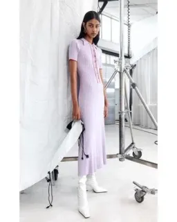 Anna Quan Laurel Penelope Midi Lilac Orchid Dress Size AU 8 for rent on The Volte - image 9