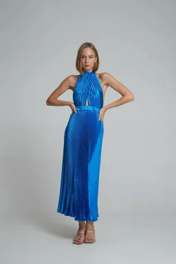 L'Idee renaissance gown in blue Size AU 12 for rent on The Volte - image 1