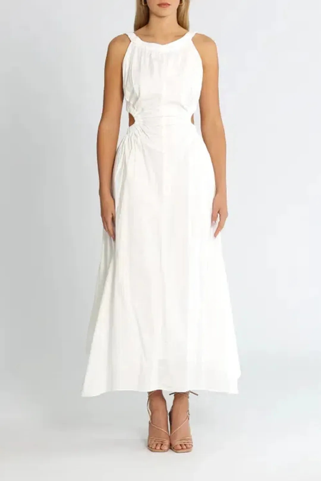 Camilla and Marc Coppola Maxi White Size AU 12 for rent on The Volte - main image