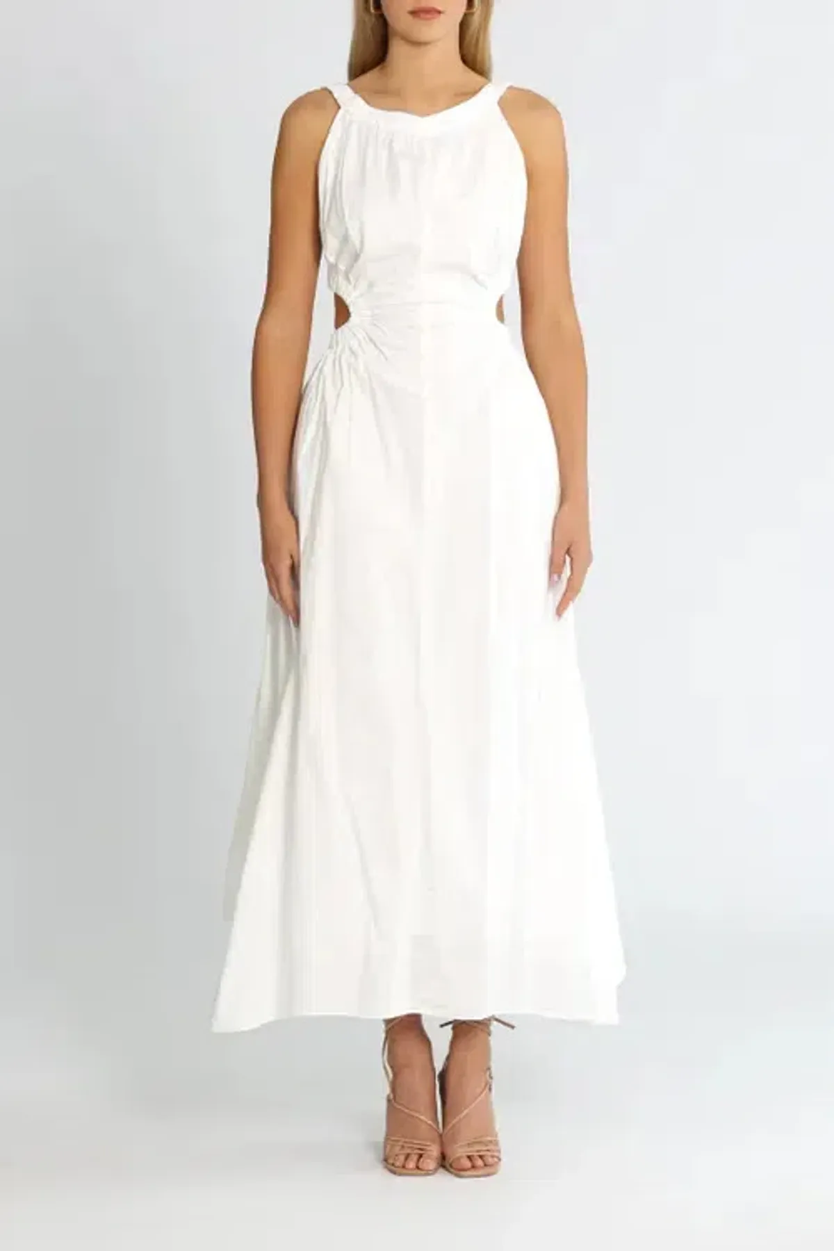 Camilla and Marc Coppola Maxi White Size AU 12 for rent on The Volte - main image