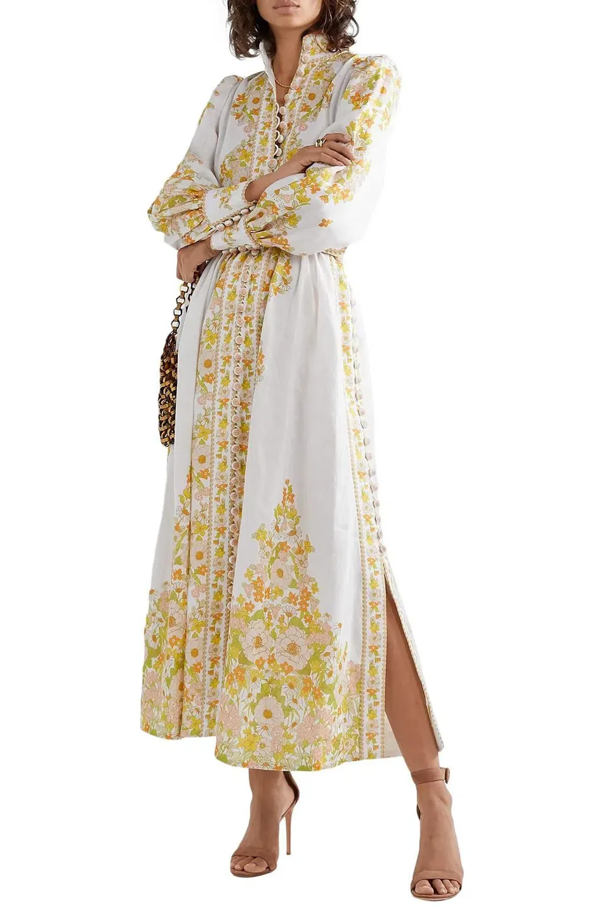 Zimmermann Super Eight Tubular Dress White Size 1 / AU 10 for rent on The Volte - main image