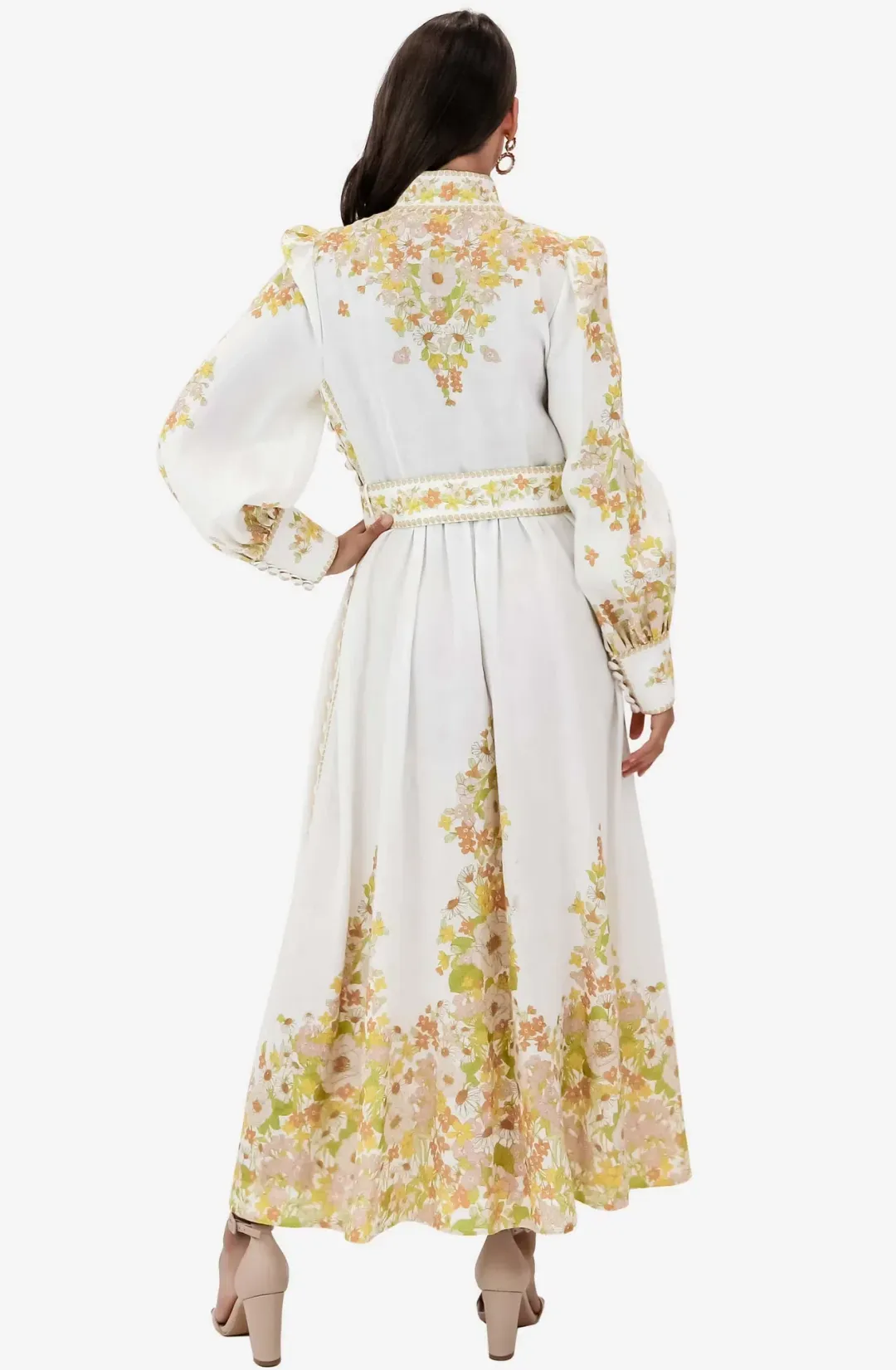Zimmermann Super Eight Tubular Dress White Size 1 / AU 10 for rent on The Volte - main image