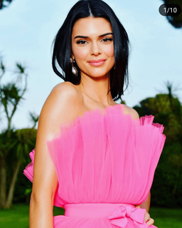 Giambattista Valli Pink Flared Tulle Dress Size 10 for rent on The Volte - image 3